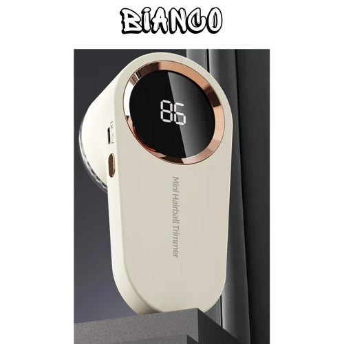 ✨ Leva-pelucchi Elettrico - Compatto, Potente e Delicato sui Tessuti. Display Digitale a Led ✨