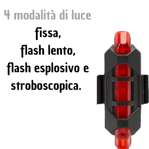 Bike Light Set Front Light with Taillight USB Rechargeable Easy to Install 3 Modes Bicycle Accessories for the Bicycle Road MTB