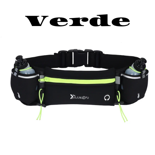 Man/Woman Marathon Trail Running Waist Pack For Phone Water Bottle Sports Fanny Pack Fitness Dual Pocket Running Belt Waist Bag