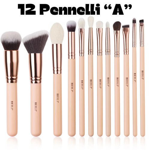 💖 Pennelli Trucco – Kit Professionale Da 5 a 28 Pezzi – Set Completo per Make-up Viso e Occhi.