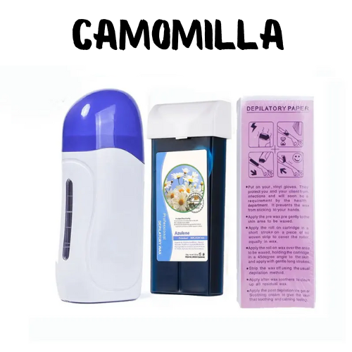 ⭐Depilatore portatile a rullo. Set scalda-cera, crema e strisce depilatorie.⭐