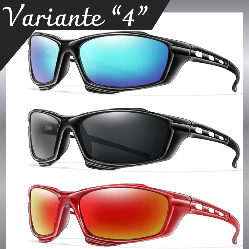 Occhiali da Sole Polarizzati Uomo Donna – Montatura Colorata in Policarbonato, Protezione UV400, Leggeri e Resistenti – Disponibili in Vari Colori.
