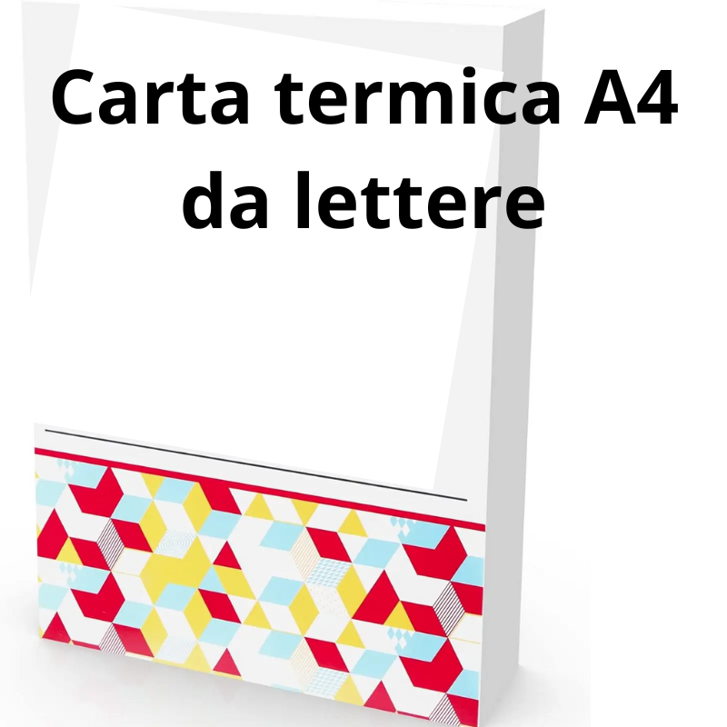 Carta Termica A4 (210 x 297 mm) Phomemo – Per Stampanti Termiche Portatili Phomemo M08F.