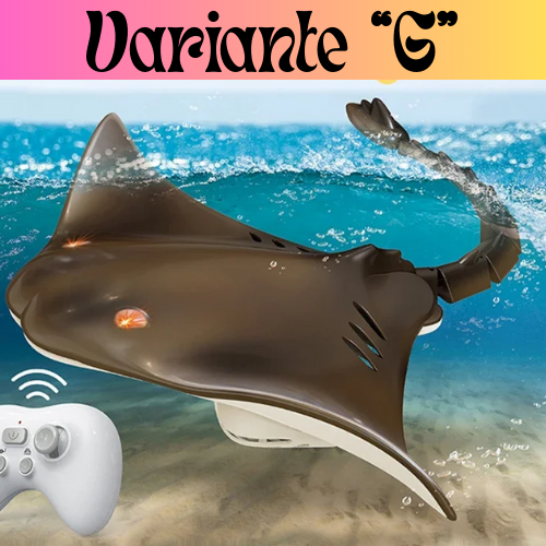 Pesce telecomandato con radiocomando 2.4 ghz copertura fino 30 metri. Scegli tra i vari tipi di pesci a disposizione. Divertimento in acqua con controllo a distanza