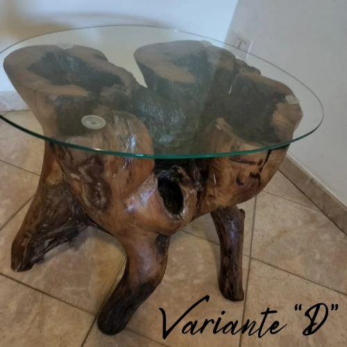 Tavoli e Piantane in Legno Naturale – Design Unico, Arredi dal Fascino Autentico. Lavorazione Artigianale a Mano.