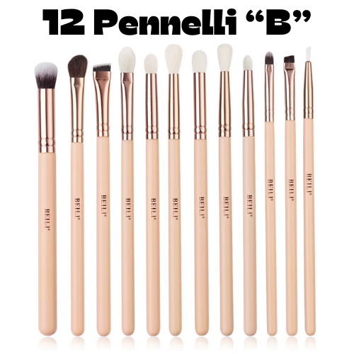 💖 Pennelli Trucco – Kit Professionale Da 5 a 28 Pezzi – Set Completo per Make-up Viso e Occhi.