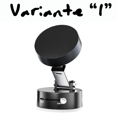 Intelligent Car Mount Mobile Phone Holder Magnetic Black Technology Universal Adsorption Bracket Vacuum Adsorption Stable