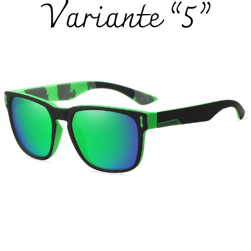 Occhiali da Sole Polarizzati Uomo Donna – Protezione UV400, Design Quadrato, Leggeri e Resistenti – Disponibili in Vari Colori.