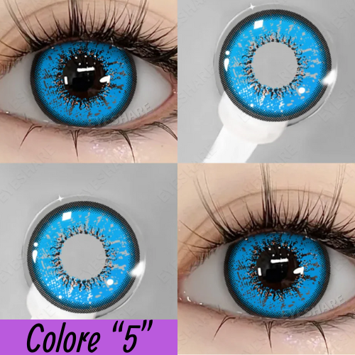 👁️ Lenti a Contatto Colorate – Effetto Occhi Grandi, Comode e Sicure – Confezione da 2 Pezzi.