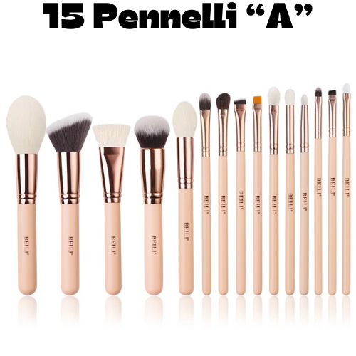 💖 Pennelli Trucco – Kit Professionale Da 5 a 28 Pezzi – Set Completo per Make-up Viso e Occhi.