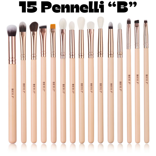 💖 Pennelli Trucco – Kit Professionale Da 5 a 28 Pezzi – Set Completo per Make-up Viso e Occhi.
