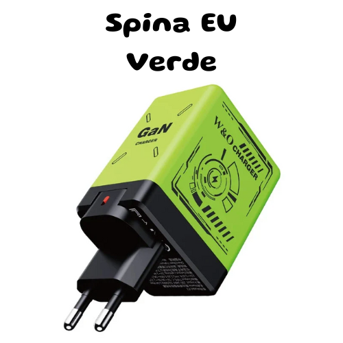 Caricabatterie ultra-veloce GaN 120W con cavo Lightning retrattile di tipo C, adattatore di ricarica rapida per iPhone 16, iPad, Samsung, Huawei.