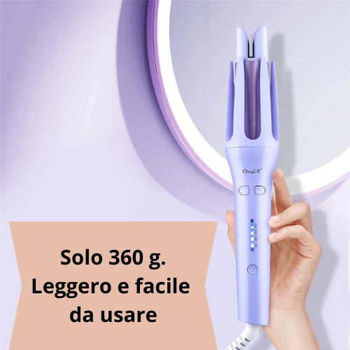 CkeyiN Automatic Hair Curler 32MM Auto Rotating Ceramic Hair Roller Professional Curling Iron Curling Wand Hair Waver