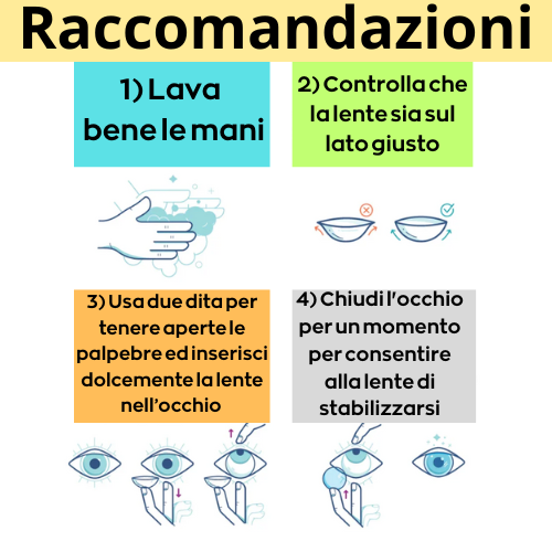 👁️ Lenti a Contatto Colorate Cosmetiche – Effetto Occhi Grandi, Comode e Sicure – Confezione da 2 Pezzi.