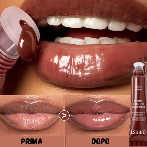 Lucidalabbra lunga tenuta, idratazione profonda, effetto specchio ultra brillante, resistenza all’acqua.