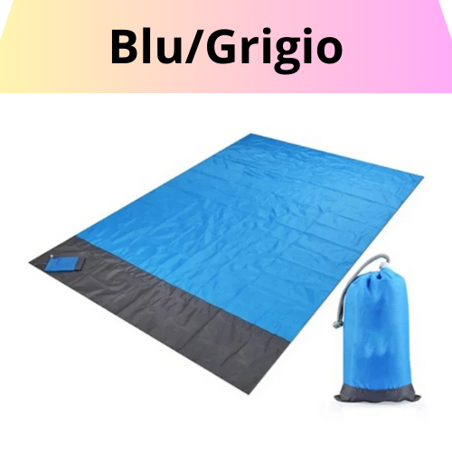Tappetino da spiaggia impermeabile, extra largo. Comfort, praticità e resistenza per ogni occasione all’aperto.