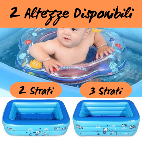 120cm/130cm Inflatable Square Swimming Pool Children Inflatable Pool Bathing Tub Baby Kid Home Outdoor Large Home Outdoor Pool