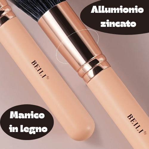 💖 Pennelli Trucco – Kit Professionale Da 5 a 28 Pezzi – Set Completo per Make-up Viso e Occhi.