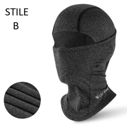 Passamontagna in poliestere unisex, 2 misure colori a scelta.
