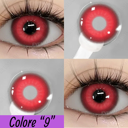 👁️ Lenti a Contatto Colorate – Effetto Occhi Grandi, Comode e Sicure – Confezione da 2 Pezzi.