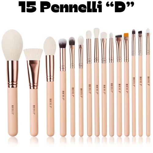 💖 Pennelli Trucco – Kit Professionale Da 5 a 28 Pezzi – Set Completo per Make-up Viso e Occhi.