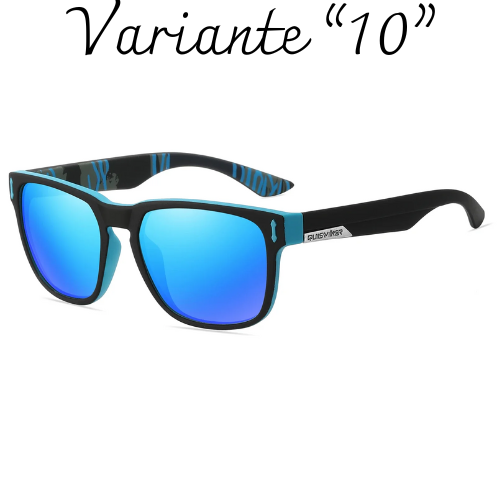 Occhiali da Sole Polarizzati Uomo Donna – Protezione UV400, Design Quadrato, Leggeri e Resistenti – Disponibili in Vari Colori.