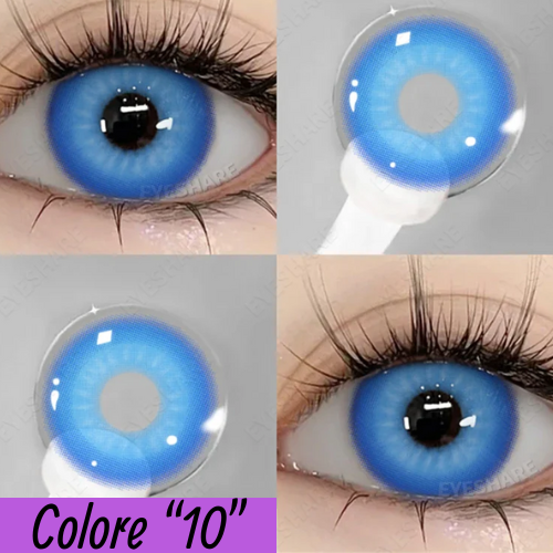 👁️ Lenti a Contatto Colorate – Effetto Occhi Grandi, Comode e Sicure – Confezione da 2 Pezzi.