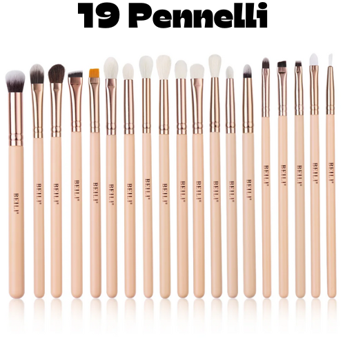 💖 Pennelli Trucco – Kit Professionale Da 5 a 28 Pezzi – Set Completo per Make-up Viso e Occhi.