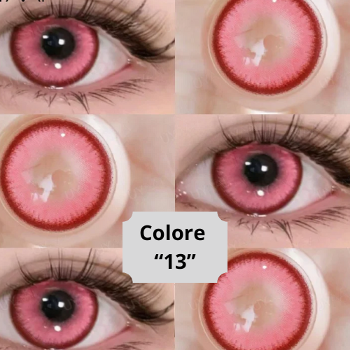 👁️ Lenti a Contatto Colorate Cosmetiche – Effetto Occhi Grandi, Comode e Sicure – Confezione da 2 Pezzi.