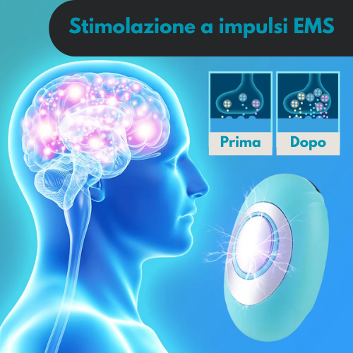 Dispositivo EMS per il Sonno – Rilassamento e Addormentamento Rapido Senza Farmaci.