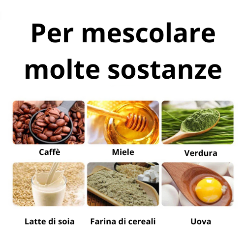 Tazza automatica in acciaio inossidabile con mescolatore da 400 ml. Per mescolare caffè, latte e succhi.