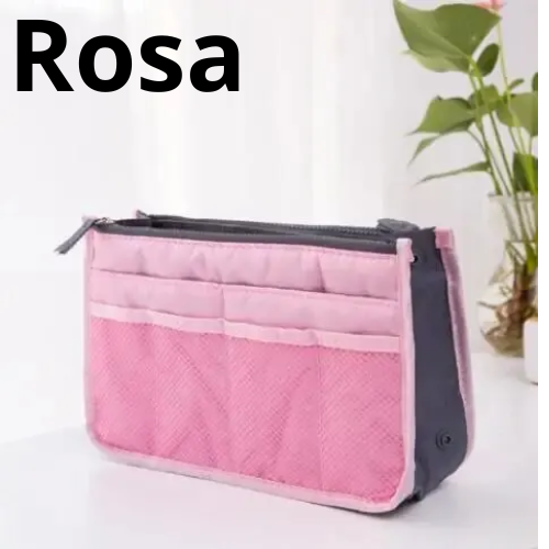 🧳 Beauty Case Organizer da Viaggio in Poliestere – Grande Capacità, Multifunzione.