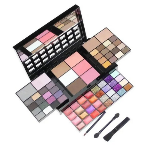 🎨 Palette Ombretti Multi-Colore in Polvere Pressata da 40/74/78 colori– Alta Pigmentazione, Lunga Durata & Impermeabile. Kit di cosmetici alla moda per il trucco.💖