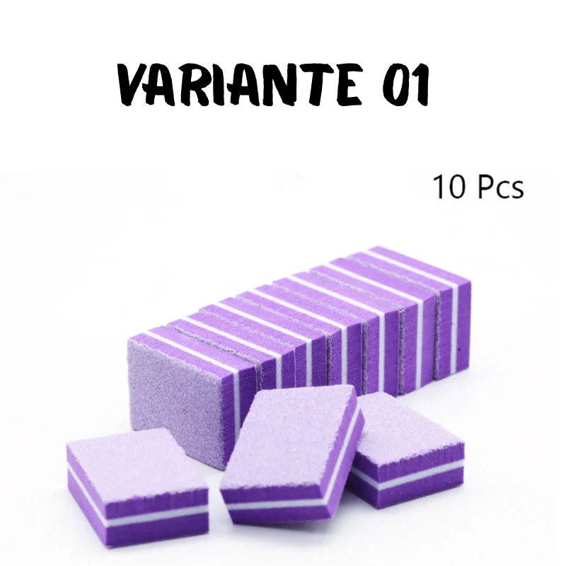 50Pc Professional Mini Nail Art buffer 100/180 Sandpaper Manicure Care File Sanding Polishing Nails File Grinding Equipment Tool