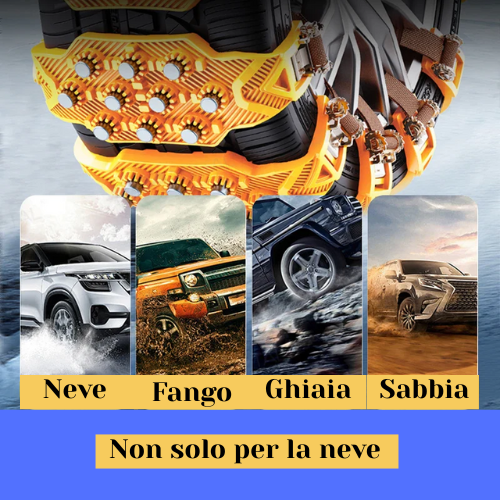 SEAMETAL 4PCS Car Winter Tire Wheels Snow Chains Snow Tire Anti-skid Chains Wheel Tyre Cable Belt Winter Outdoor Emergency Tools