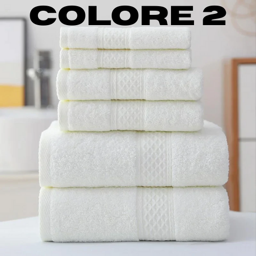 3pcs Luxurious Cotton Towel Set Ultra Soft Highly Absorbent Includes 1 Bath Towels 1 Hand Towels 1 Washcloths For Home Bathroom