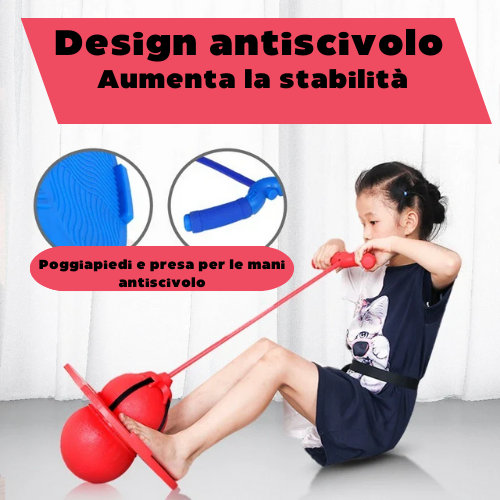 Bouncing Ball Frog Jump Long Height Exercise Equipment Increase High Jump Bouncing Ball Children's Balance Training Equipment