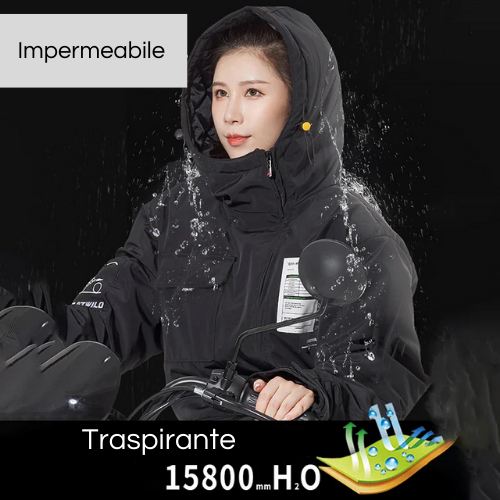 🧥 Tuta Impermeabile Unisex – Massima Protezione, Comfort e Sicurezza in Ogni Situazione Meteo.
