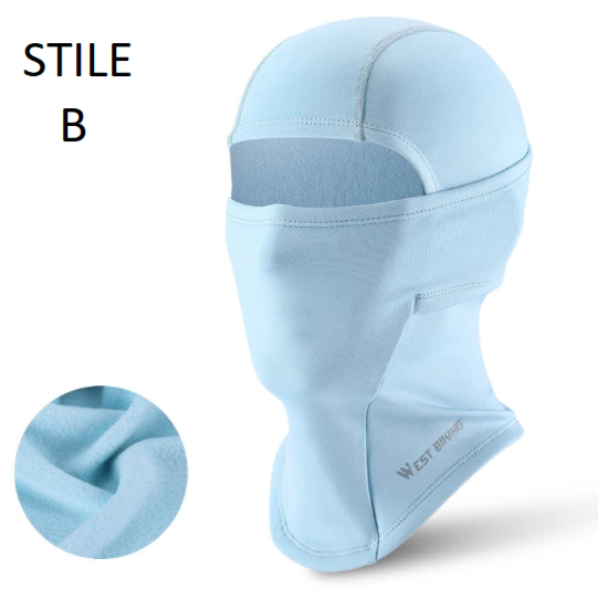 Passamontagna in poliestere unisex, 2 misure colori a scelta.