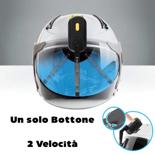 ABS Universal Waterproof Helmet Wiper 1200mAh Rechargeable Motorcycle Helmet Windshield Wiper Compatible with Most Visor