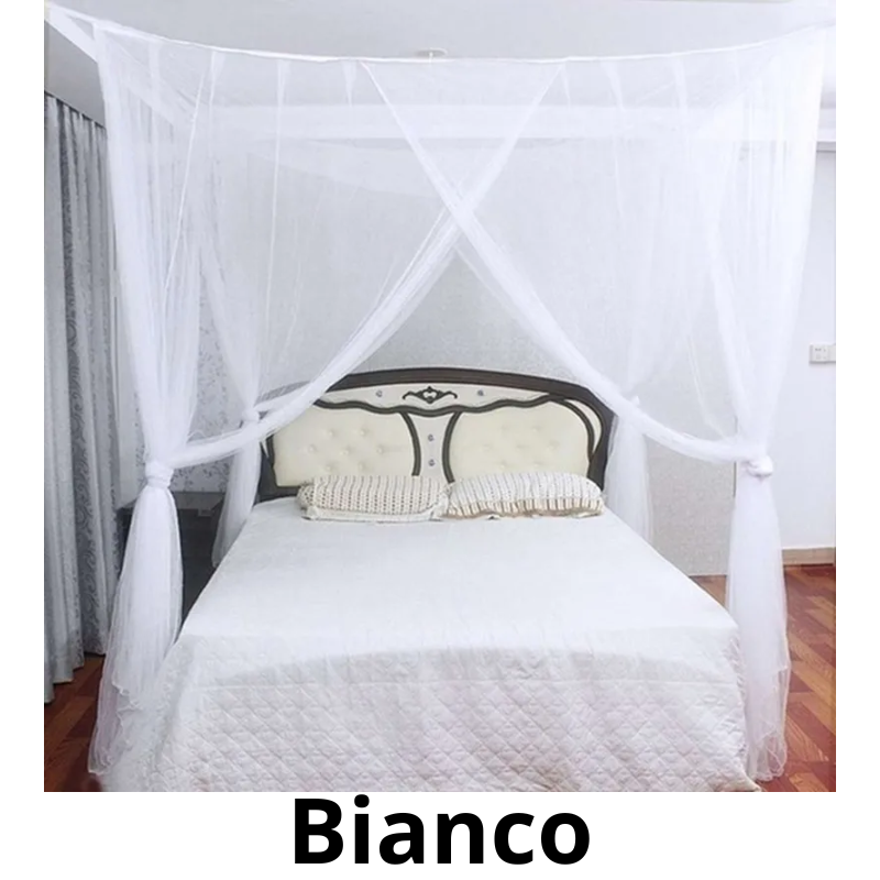 Zanzariera a Soffitto per Letto: Protezione Completa Contro le Zanzare e Insetti Vari.
