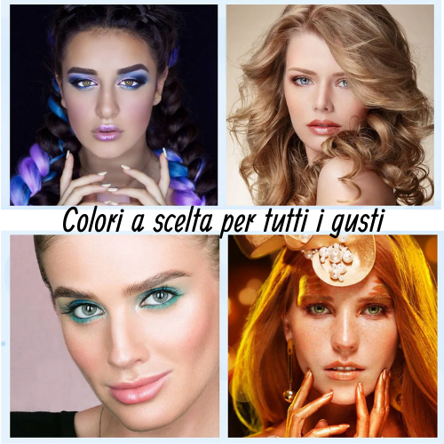 👁️ Lenti a Contatto Colorate – Effetto Occhi Grandi, Comode e Sicure – Confezione da 2 Pezzi.