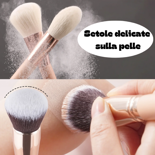 💖 Pennelli Trucco – Kit Professionale Da 5 a 28 Pezzi – Set Completo per Make-up Viso e Occhi.