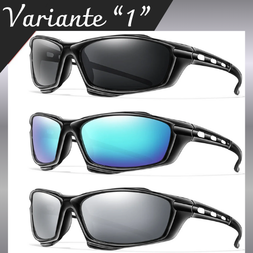 Occhiali da Sole Polarizzati Uomo Donna – Montatura Colorata in Policarbonato, Protezione UV400, Leggeri e Resistenti – Disponibili in Vari Colori.