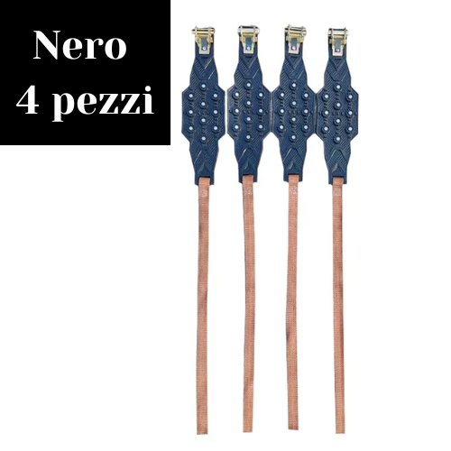 SEAMETAL 4PCS Car Winter Tire Wheels Snow Chains Snow Tire Anti-skid Chains Wheel Tyre Cable Belt Winter Outdoor Emergency Tools