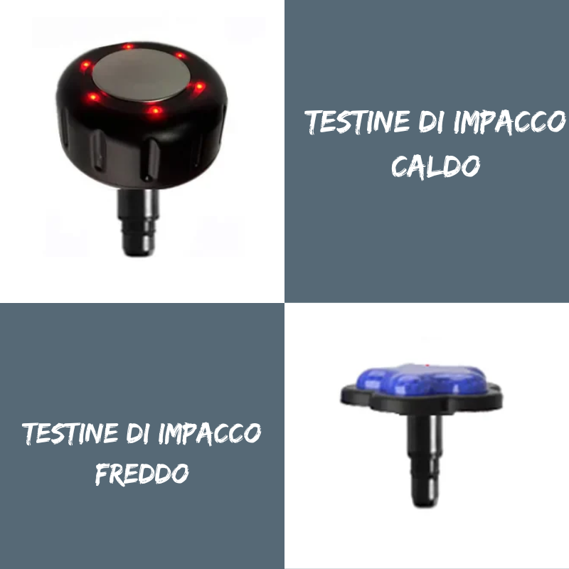 Massaggiatore a Pistola Professionale - Massaggio Intenso, Relax e Recupero Muscolare a Casa o Dove Vuoi.