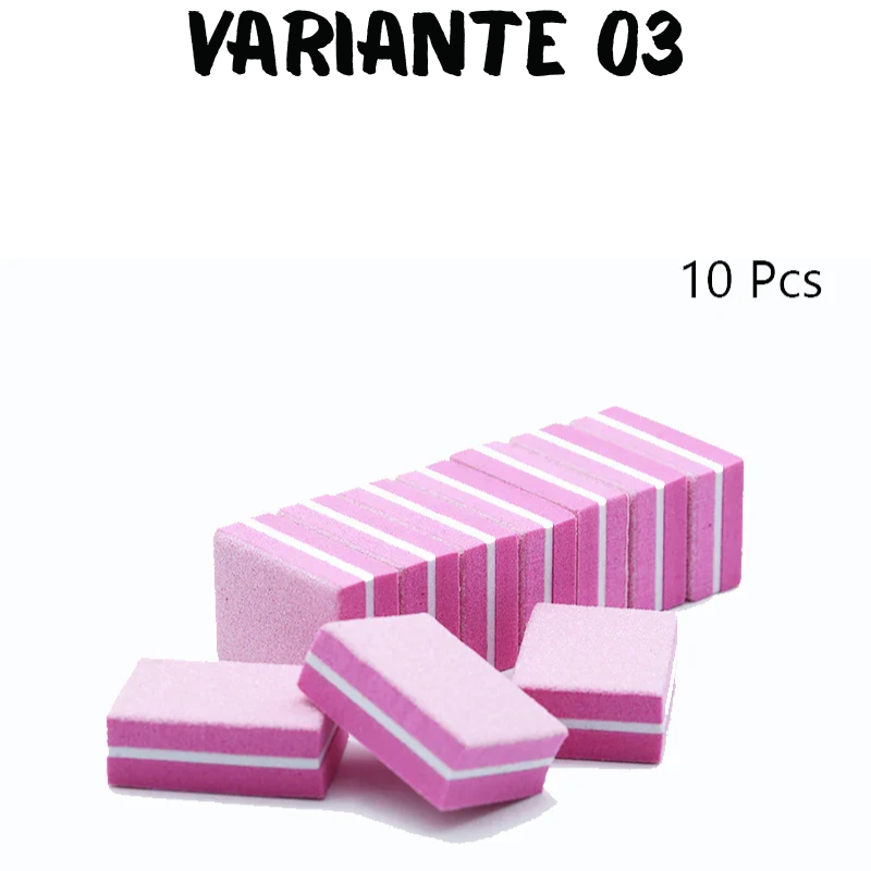 50Pc Professional Mini Nail Art buffer 100/180 Sandpaper Manicure Care File Sanding Polishing Nails File Grinding Equipment Tool