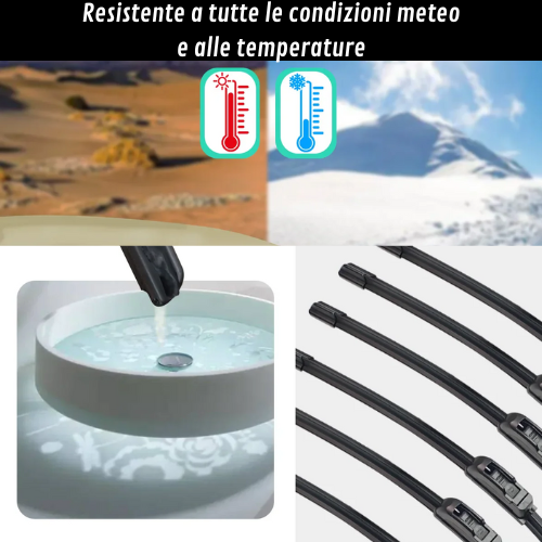 Car Windshield Wiper Blades U-type Universal Soft Rubber Frameless Bracketless Car Wipers 14" 16" 18" 19" 20" 21" 22" 24" 26"