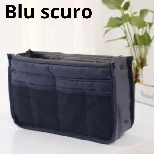 🧳 Beauty Case Organizer da Viaggio in Poliestere – Grande Capacità, Multifunzione.