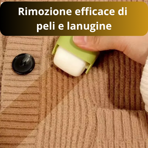 🧺 Leva-Pelucchi Manuale a Rullo – Riutilizzabile, Ecologico, Leggero e Portatile.